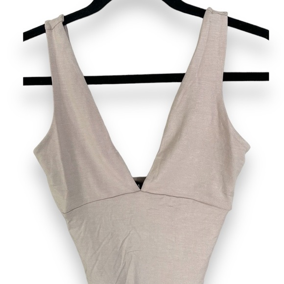 LULU’S cream thong bodysuit size XS NWT - Picture 3 of 6